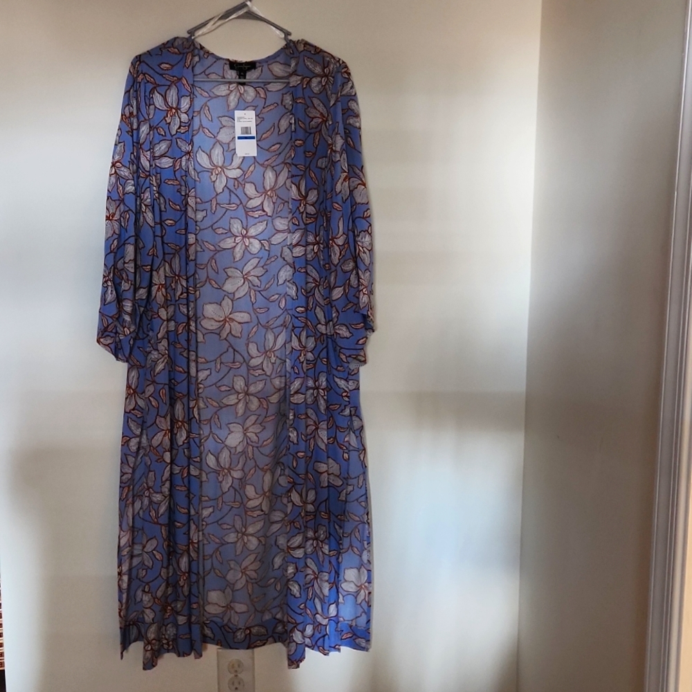 Jessica Simpson floral print shawl